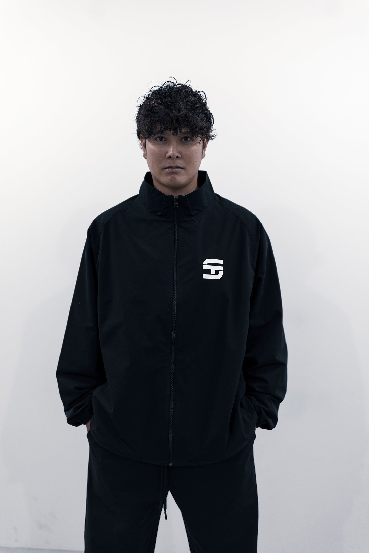 LOGO PRINT BLOUSON