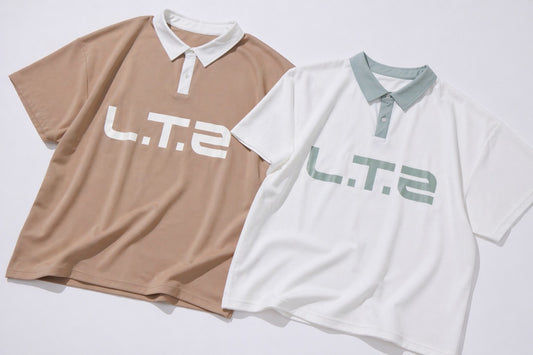 Contrast Collar Tech Polo