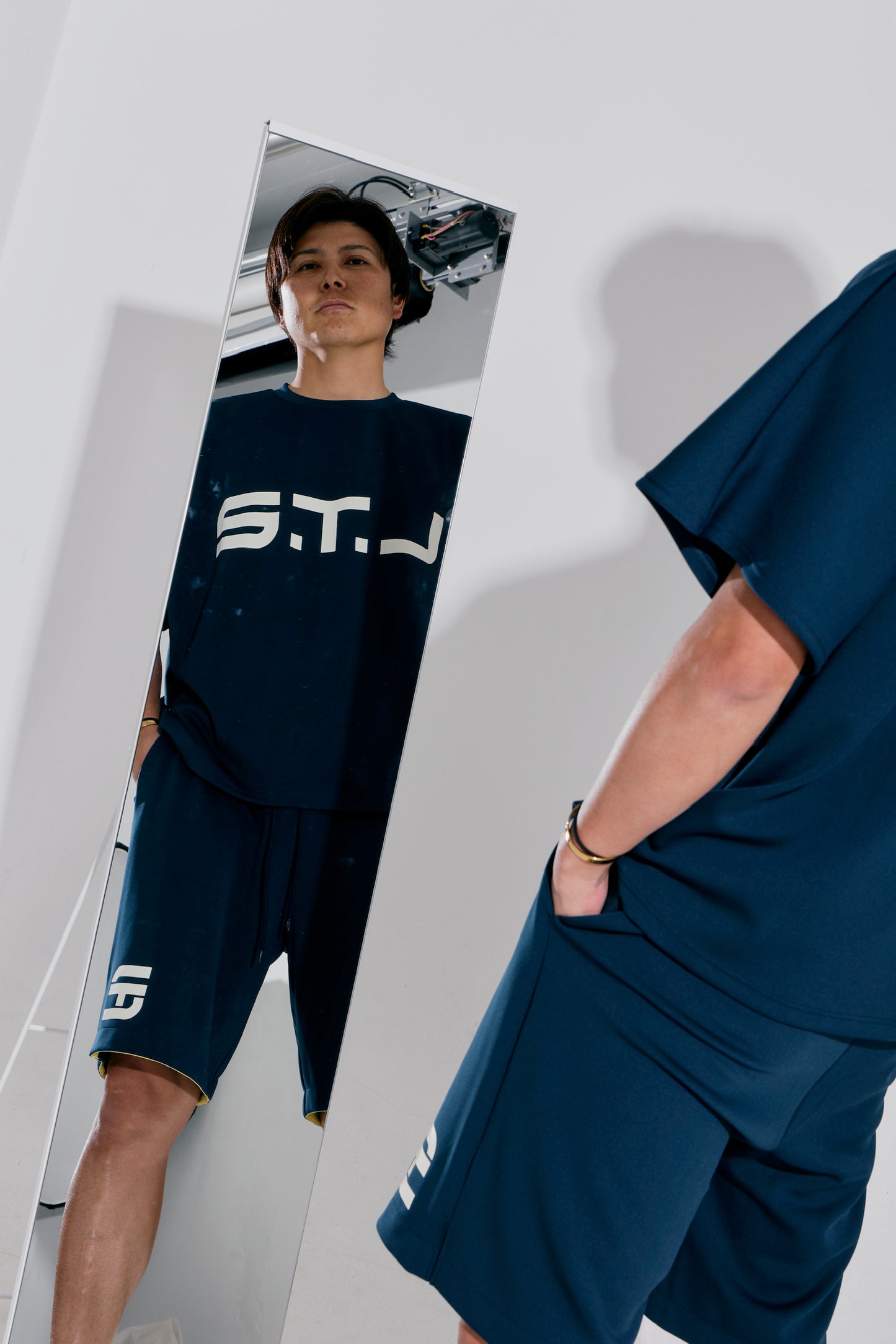 Aqua Suiting Dolman Sleeve T-Shirt