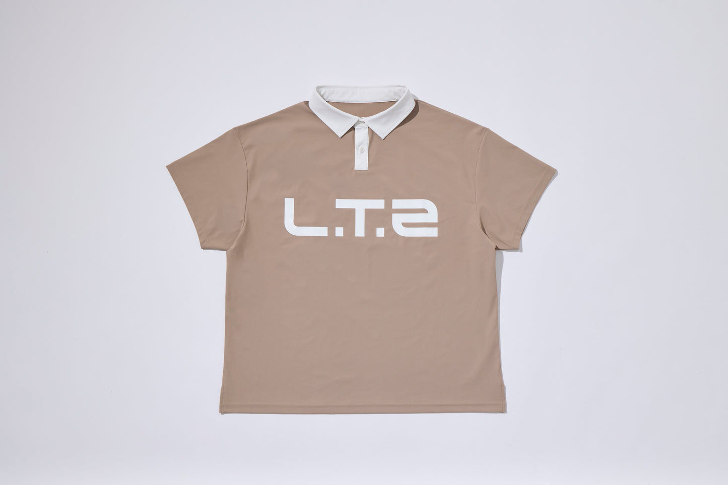 Contrast Collar Tech Polo